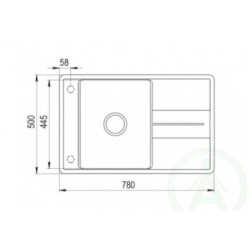 Zlewozmywak Teka STELA 50 B-TQ TOPAZ 40148092